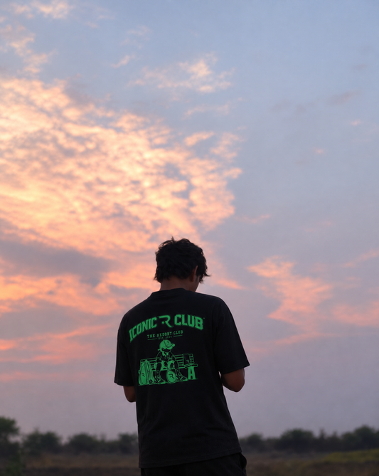 T-SHIRT REDORT CLUB (Phosphorescent)